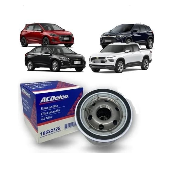 Filtro Oleo Original Tracker Onix 2021 2022 2023 Acdelco