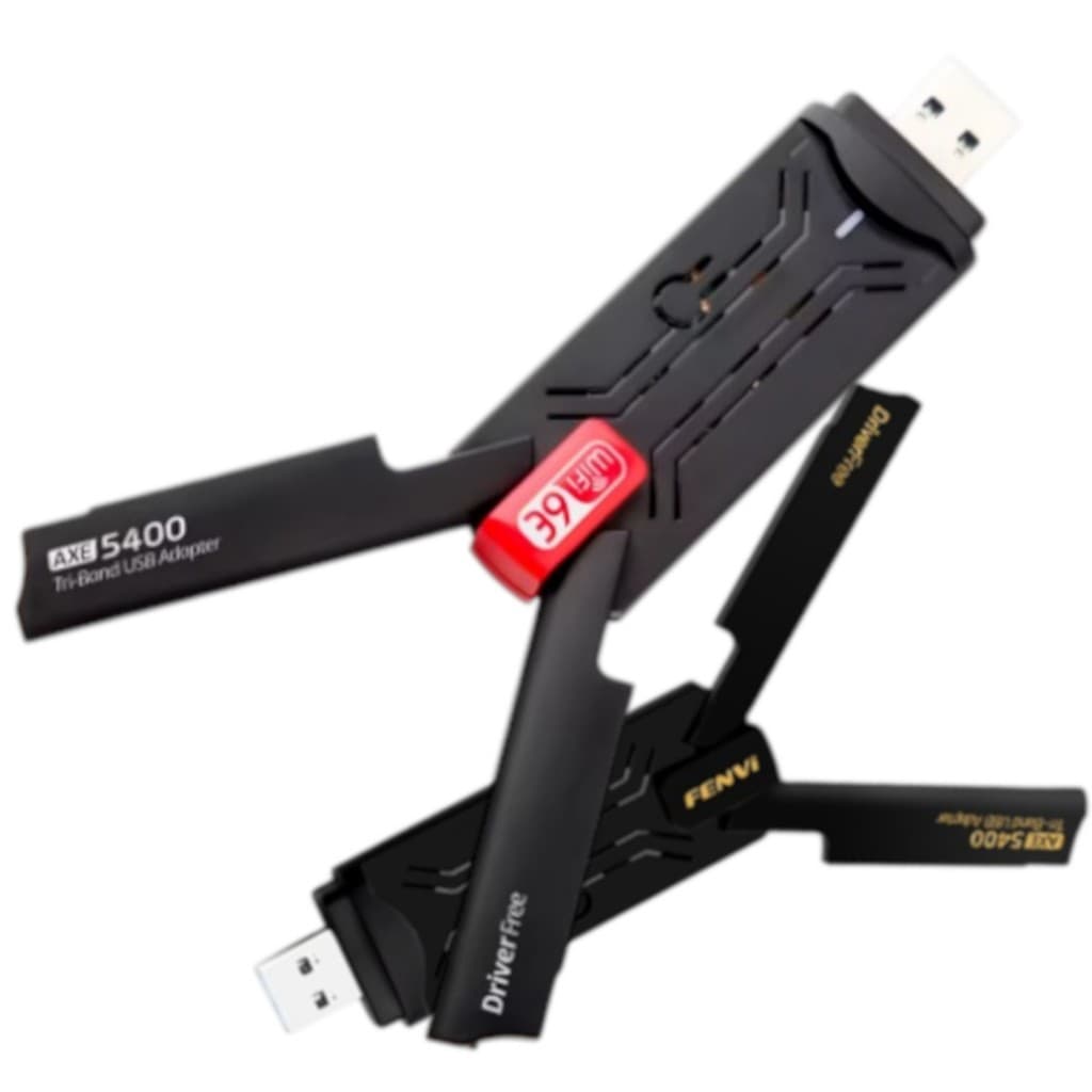 Adaptador Usb Wifi 6E Fenvi Ax5400 Tri -band 2.4g 5ghz 6ghz