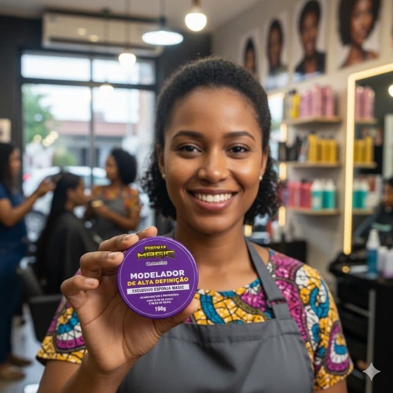 Modelador de Tranças Pasta Finalizadora Para Cabelo Esponja Magic - Baby Hair Tranças Penteados