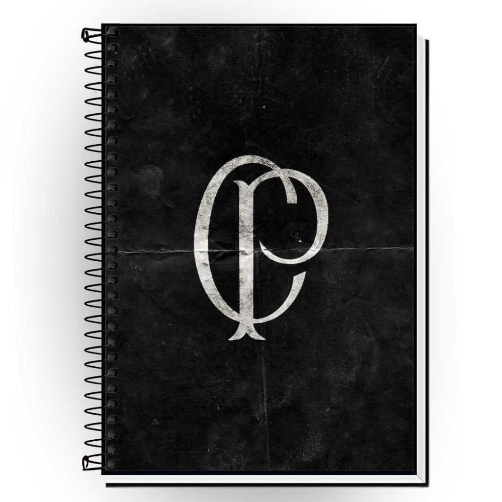 Caderno Corinthians Personalizado | Capa Dura Premium | 1 a 20 Matérias | Universitário e Escolar | Alta Qualidade
