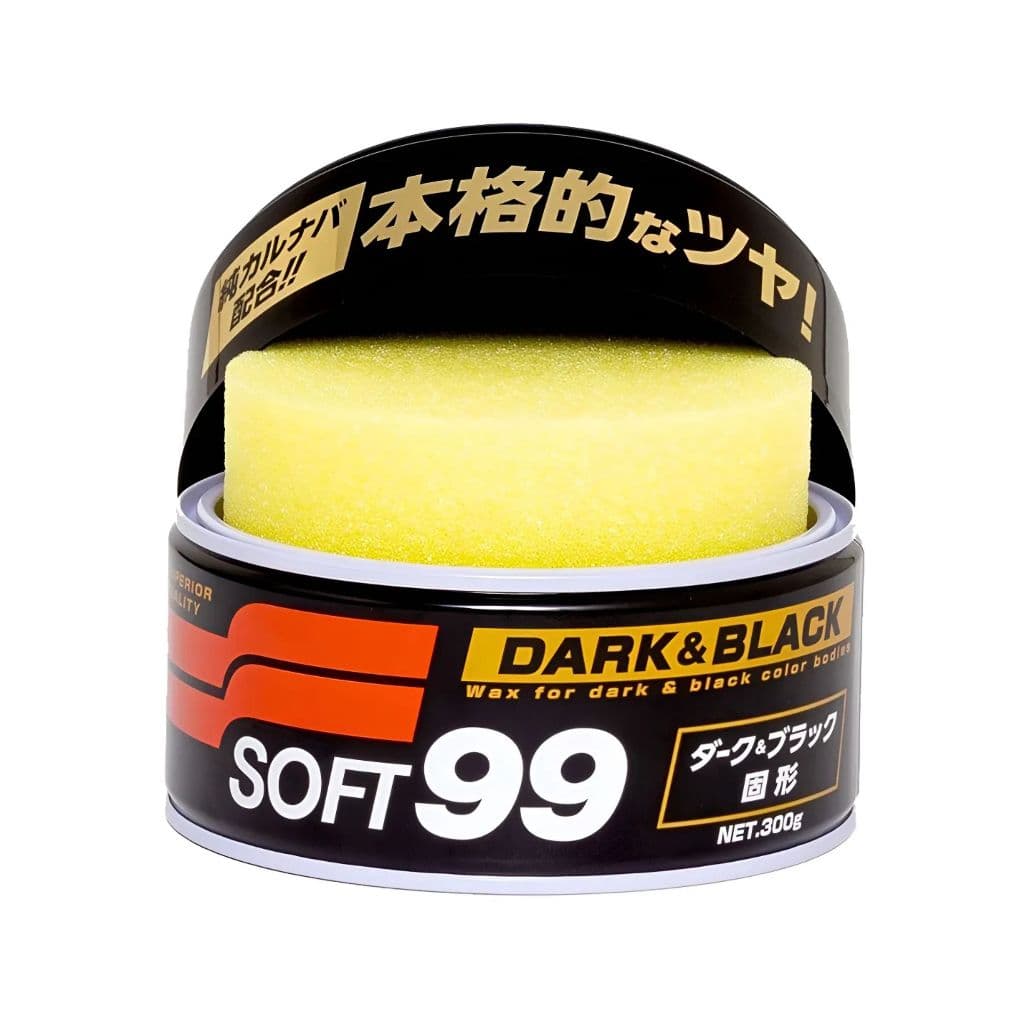 Cera Soft99 Dark & Black 300g Carnaúba Carros Escuros