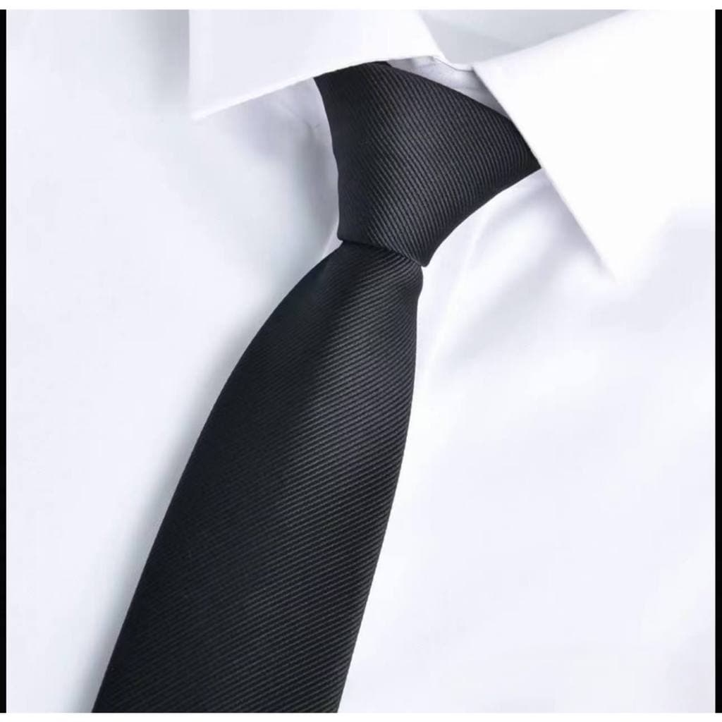 Gravata formal masculina, gravata de negócios de cor sólida, gravata para padrinho de casamento