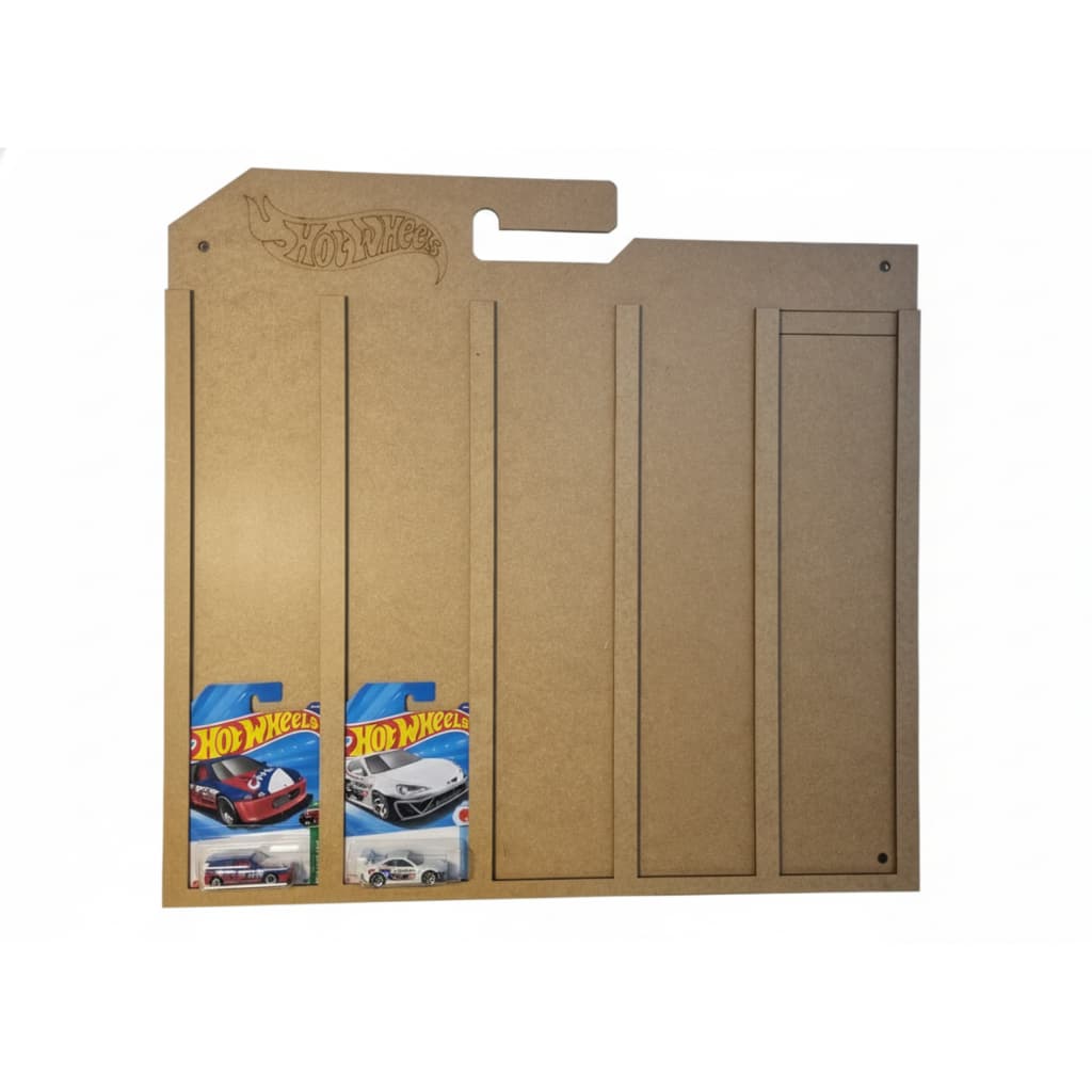 kit com 2 Porta blister expositor para carrinhos hot wheels em cartelas 1:64