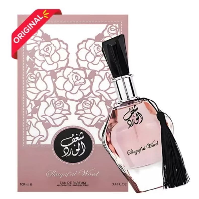 Perfume Arabe Original Al Wataniah Shagaf Al Ward Feminino Edp 100ml