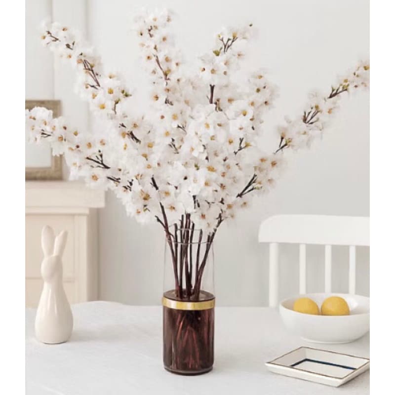 1 Galho de Cerejeira, muito Flores de Pessegueiro P/ 🛍️Decoração Casamento, Arranjos, - FR801488 Avulso