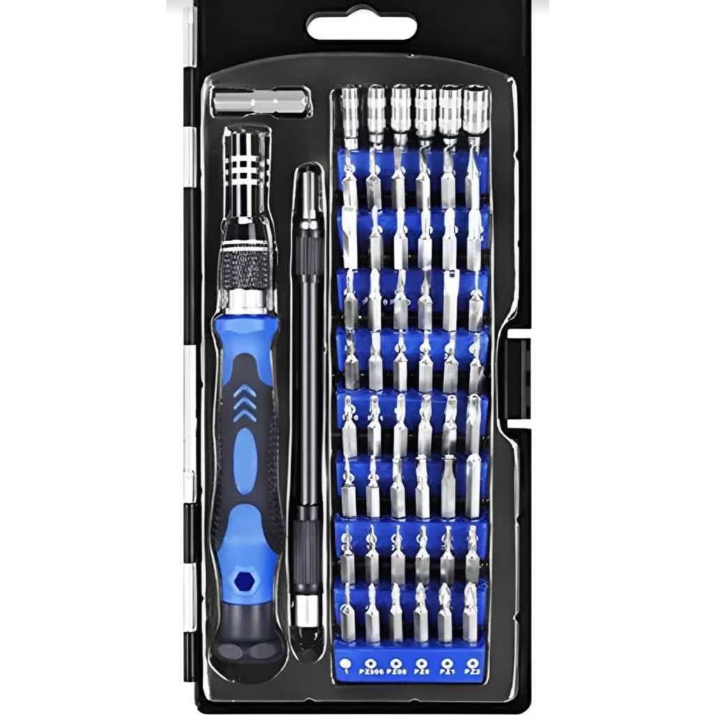 Kit Chaves Magnética 60 em 1 Chave de Fenda para Reparos Multifuncional