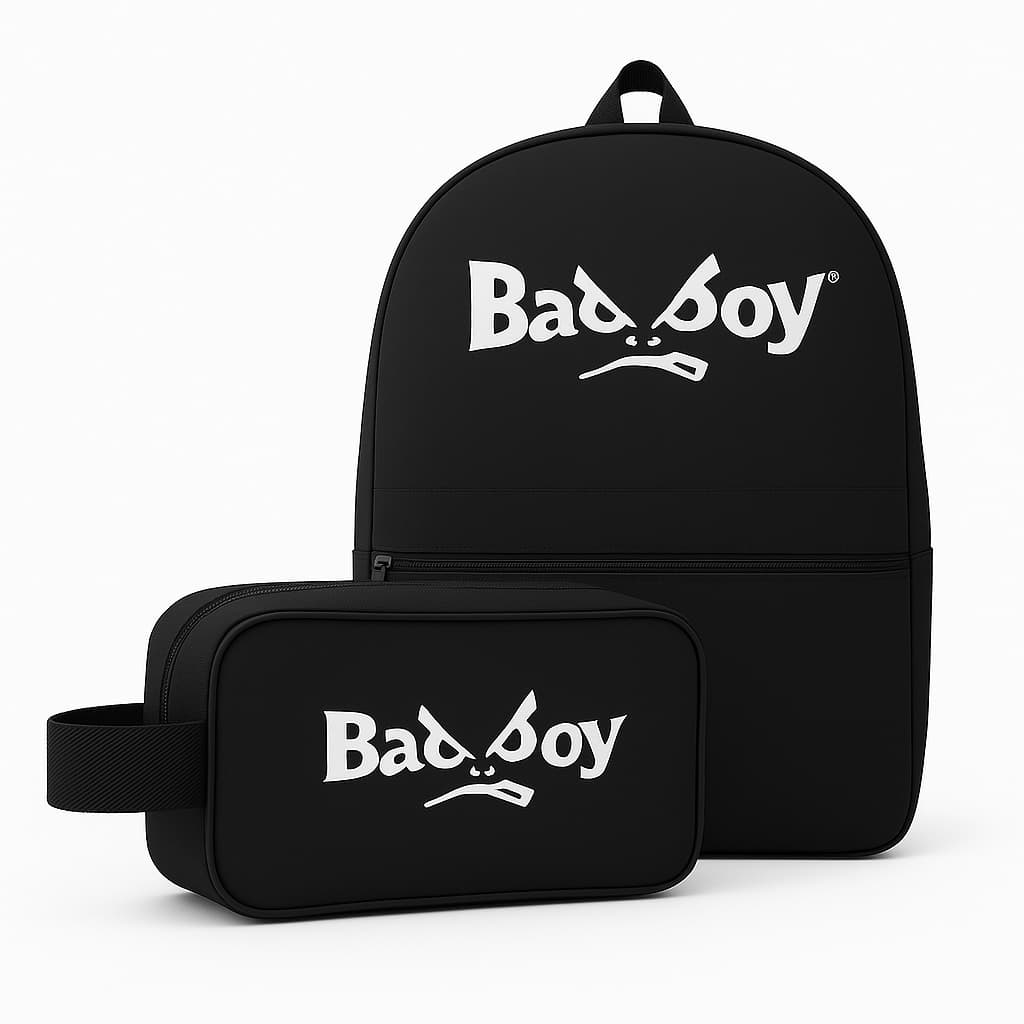 Kit Mochila Grande Escolar Trabalho Viagem – Bolso para Tablet/iPad, Frontal, Laterais, Alça Reforçada+ Necessaire Bolsa