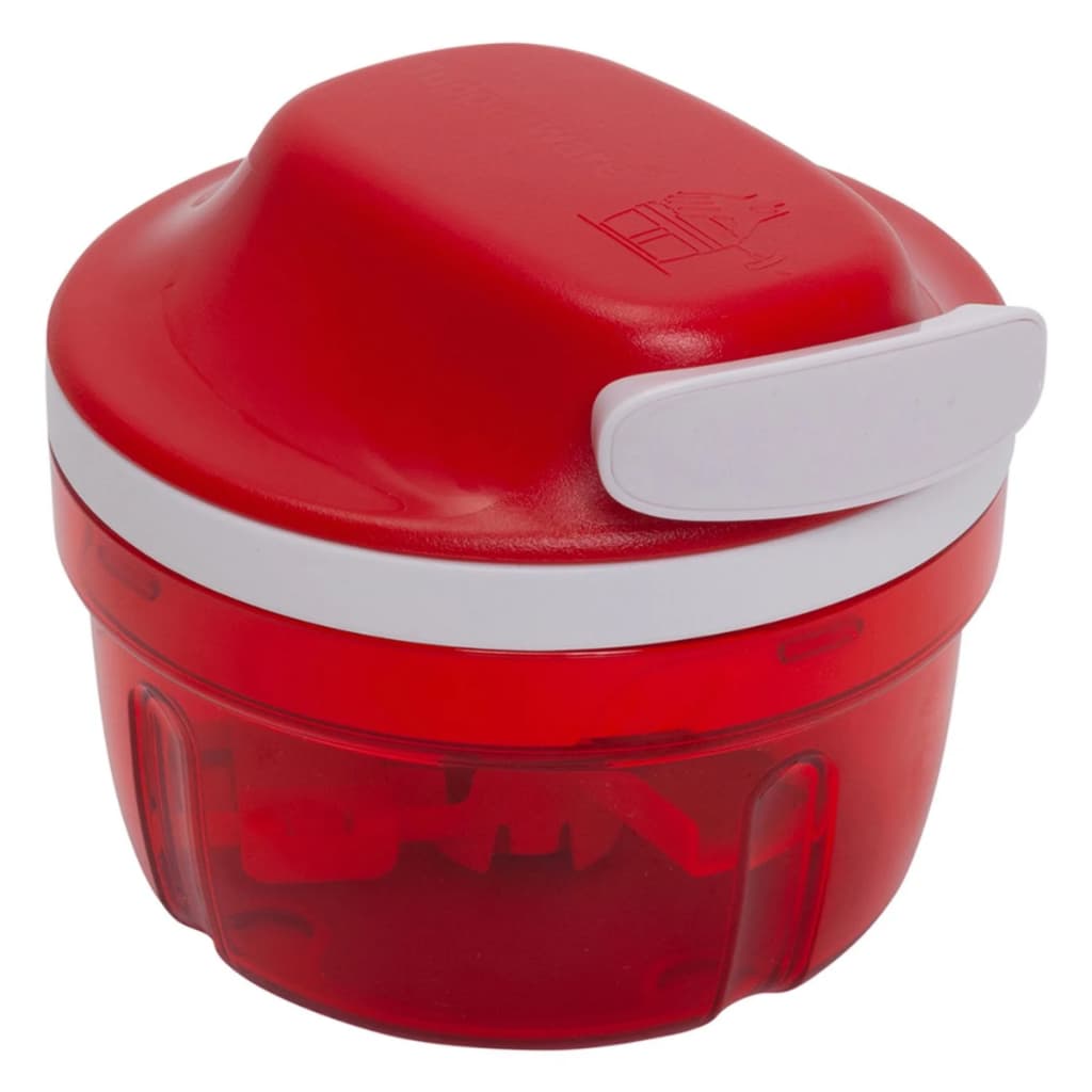 Turbo Chef Supersonic 300ml Processador Manual 3 Lâminas Cor Vermelho Tupperware