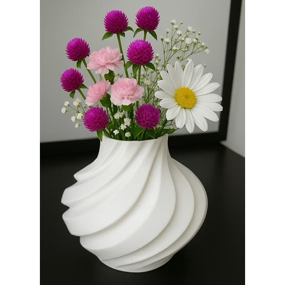 Vaso torcido modelo - Elegance
