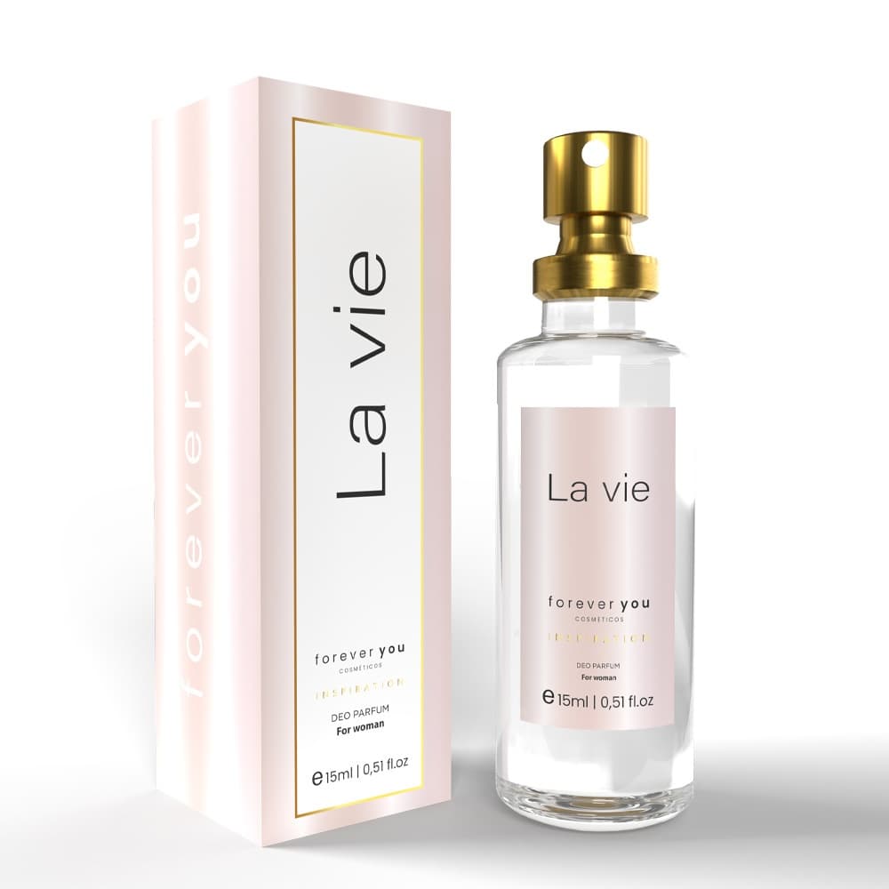 Deo Colônia Feminino La Vie Perfume De Bolso 15 Ml Foreveryou Comseticos