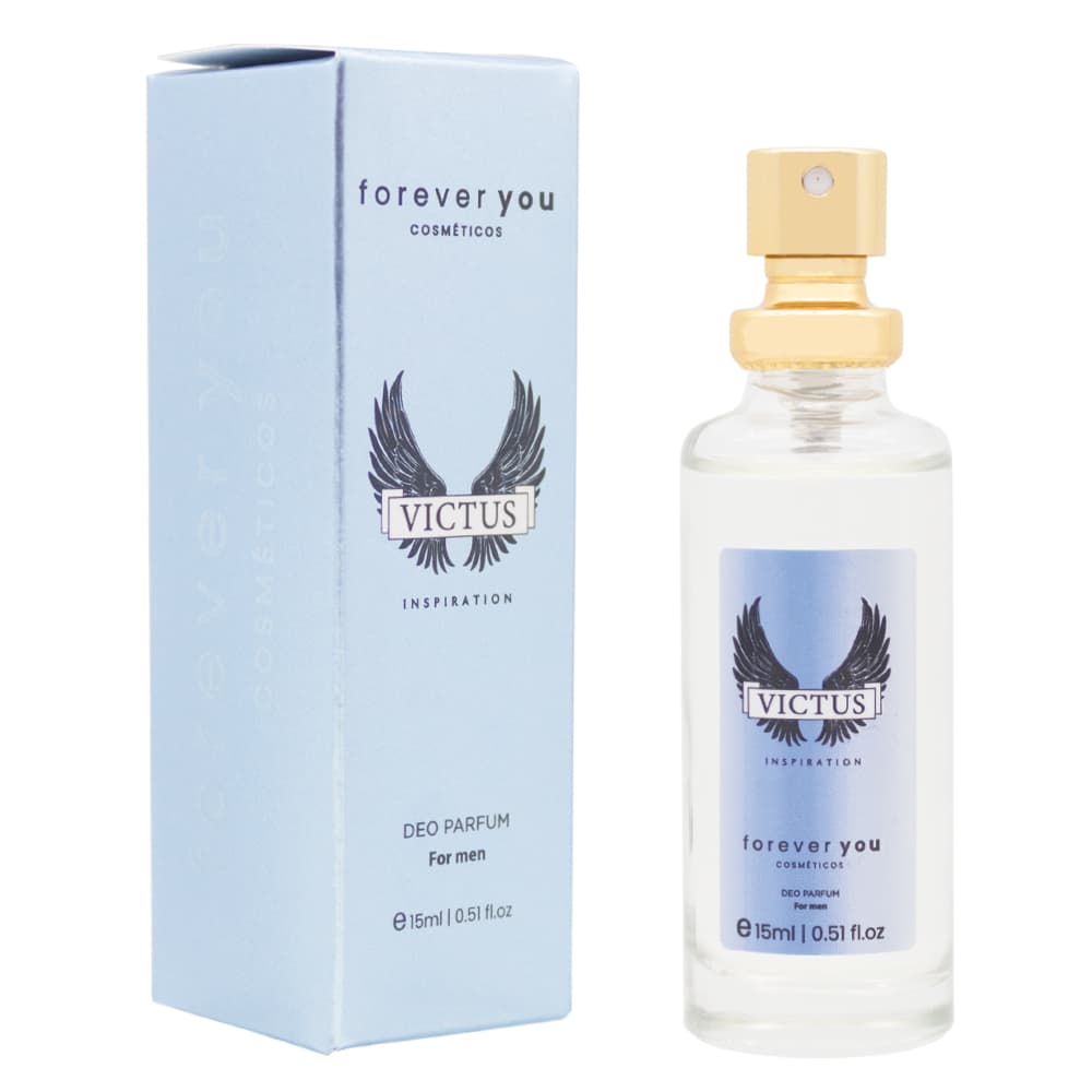 Deo Colônia Masculina Victus Perfume De Bolso 15 Ml Foreveryou Comseticos
