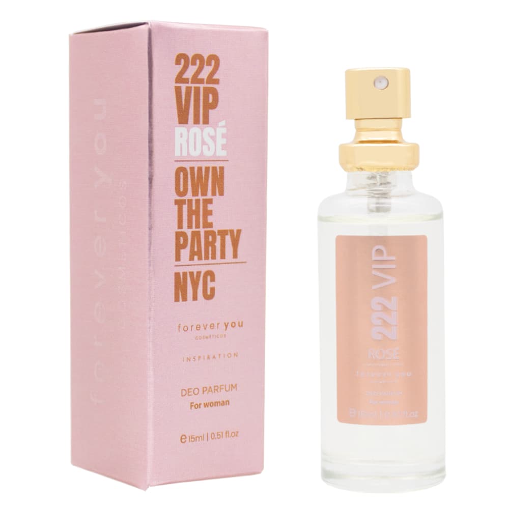 Deo Colônia Feminino 222 Vip Rose Girl