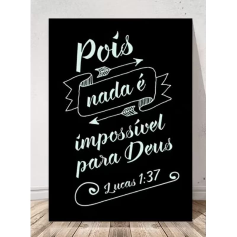 Quadros Decorativos Motivacionais Cristãos | Frases Inspiradoras para Casa e Escritório