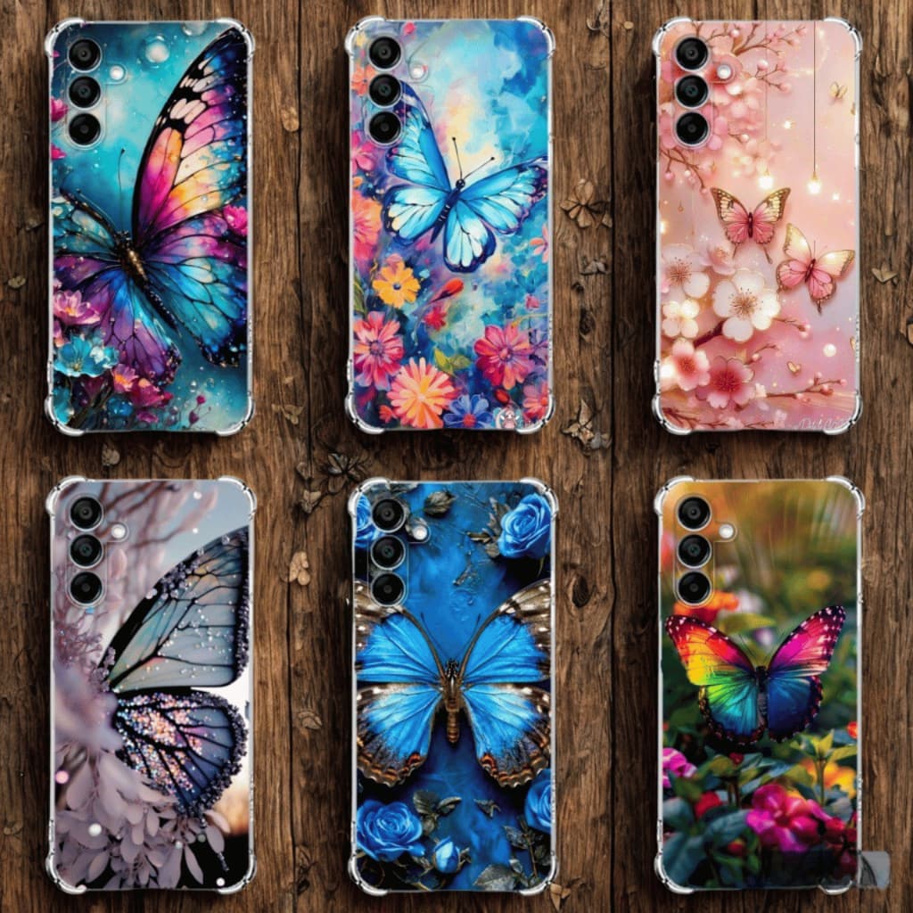 CAPINHA CAPA SAMSUNG LINDAS BORBOLETAS, ANTI-IMPACTO, TPU DESENHOS VARIADOS CASE BORBOLETAS