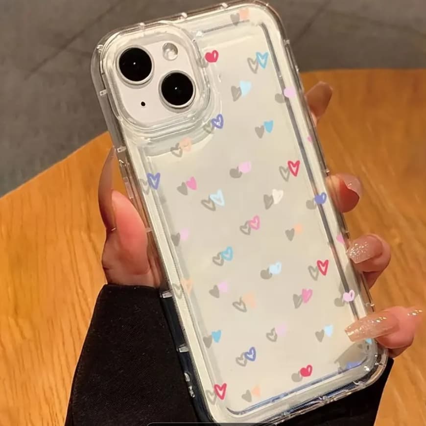 CAPINHA, CAPA CORAÇÃO IPHONE FOFO DELICADO, TRANSPARENTE RESISTENTE ,TPU,  ANTI IMPACTO XR 11 12 13 14 15 16 17 Pro MAX