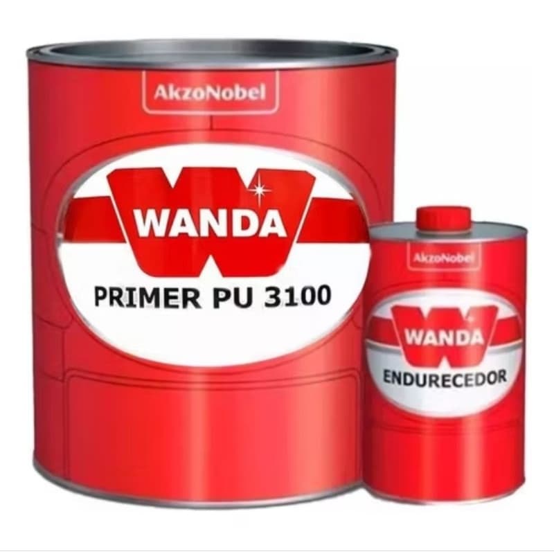 KIT PRIMER PU 3100 + CAT. 3093, 900ml Wanda