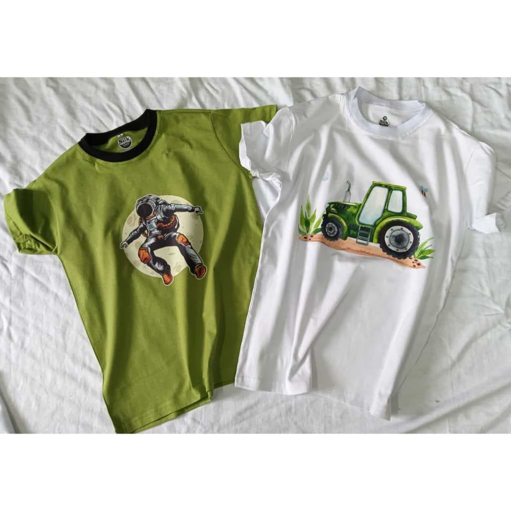 Kit Camisetas 2 und Queima de Estoque Estampas Diversas ,Unissex/Infantil -Envio  SUPER Rápido