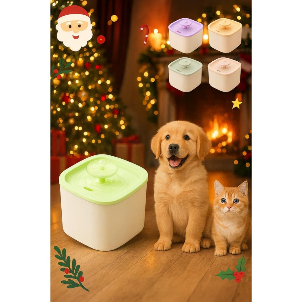 Fonte Água Com Filtro E Carvão Ativado Pet Cão E Gato.