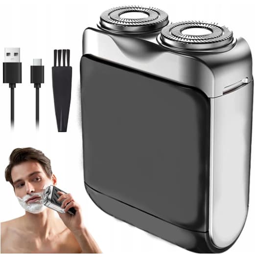 Barbeador depilador Elétrico Macio Para Homens Para Pele Sensível  oferece uma experiência de barbear rápida e confortáv