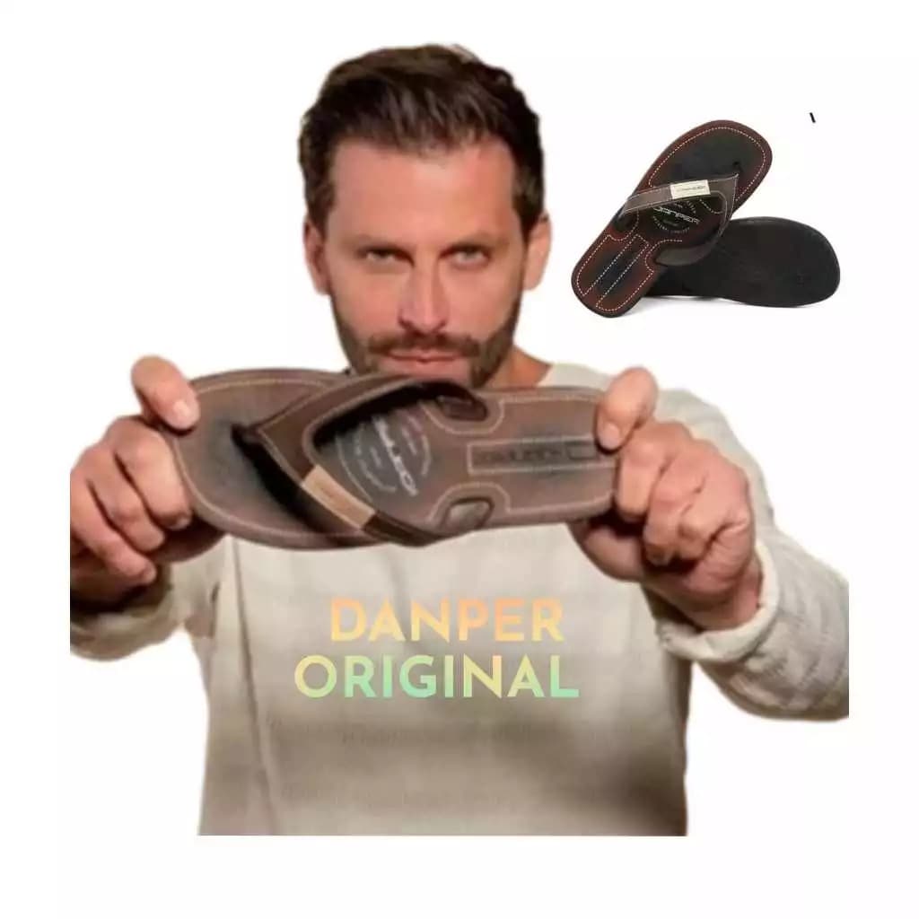 Chinelo De Dedo Masculino Danper Estiloso Confortável Ideal Dias Quentes Dia a Dia Prático