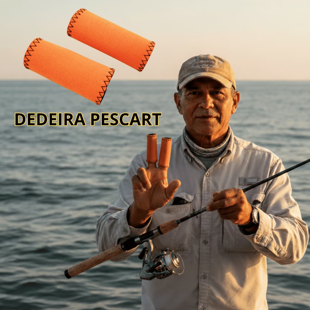 Dedeira para Pesca Pacote com 1 par
