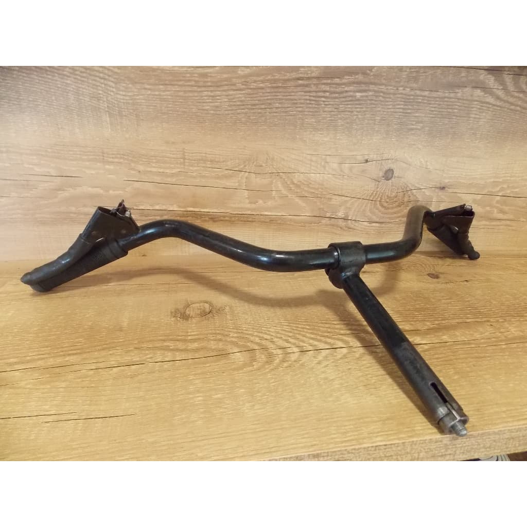 Guidão completo bicicleta antiga monark com mesa 22mm - usado