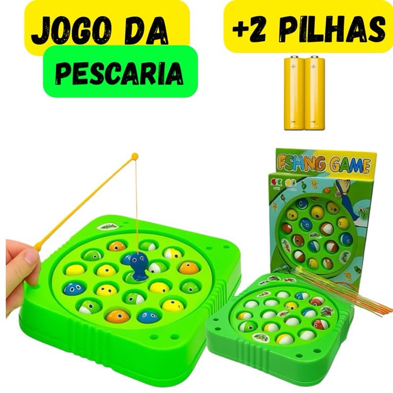 brinquedo jogo de pesca Infantil pega peixe educativo peixinhos presente festa aniversario