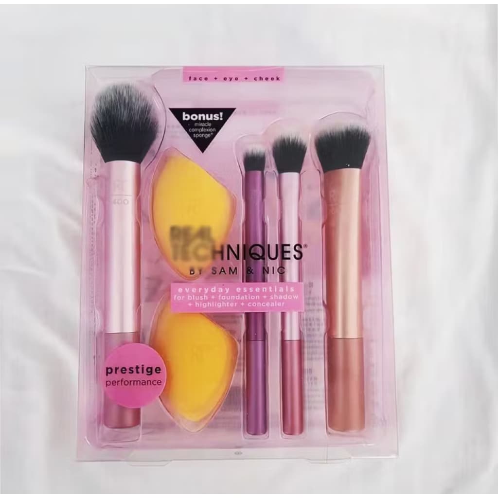 Kit de Pincéis Real Techniques – Everyday Essentials (5 peças)
