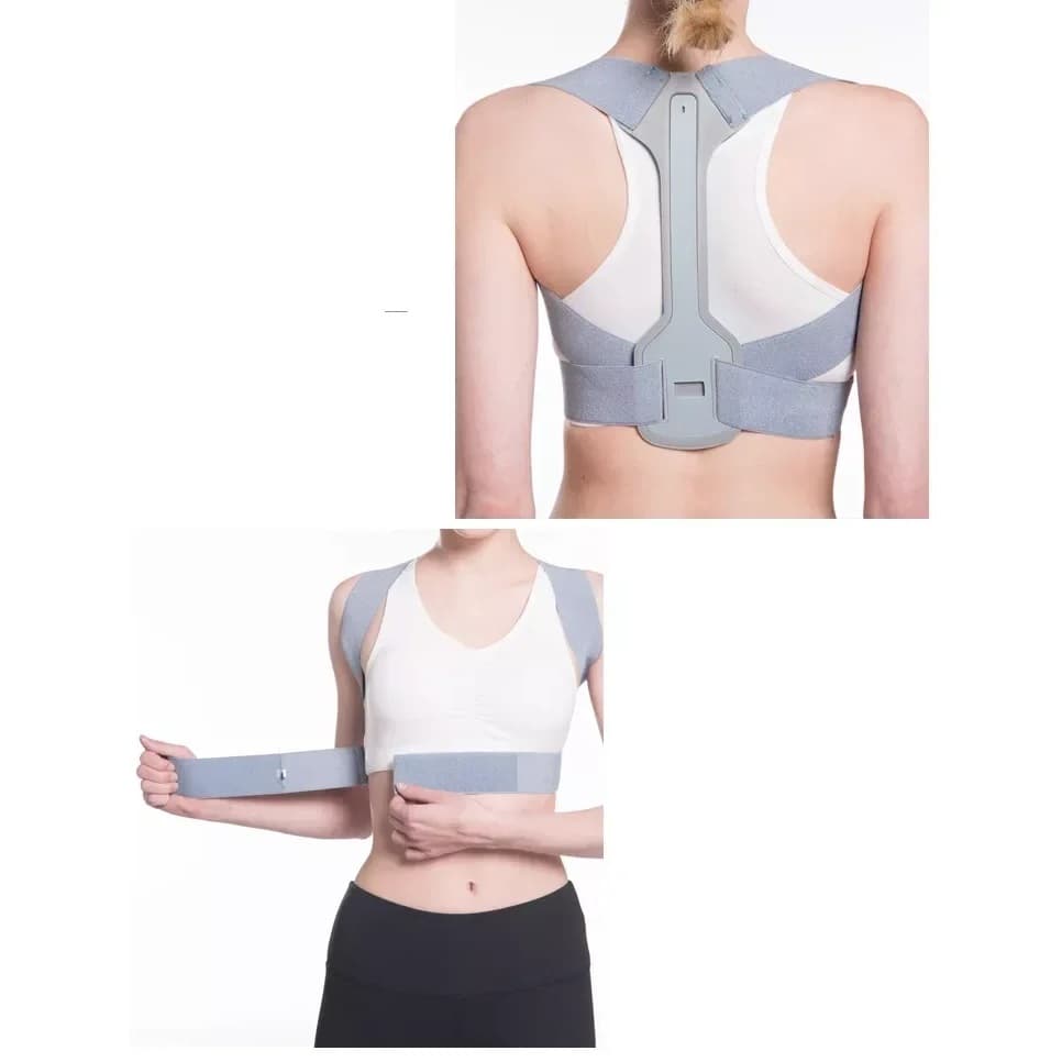 Colete Corretor Coluna Modeladora  Ajustável Lombar Costas Postural Alinhador Ortopédico