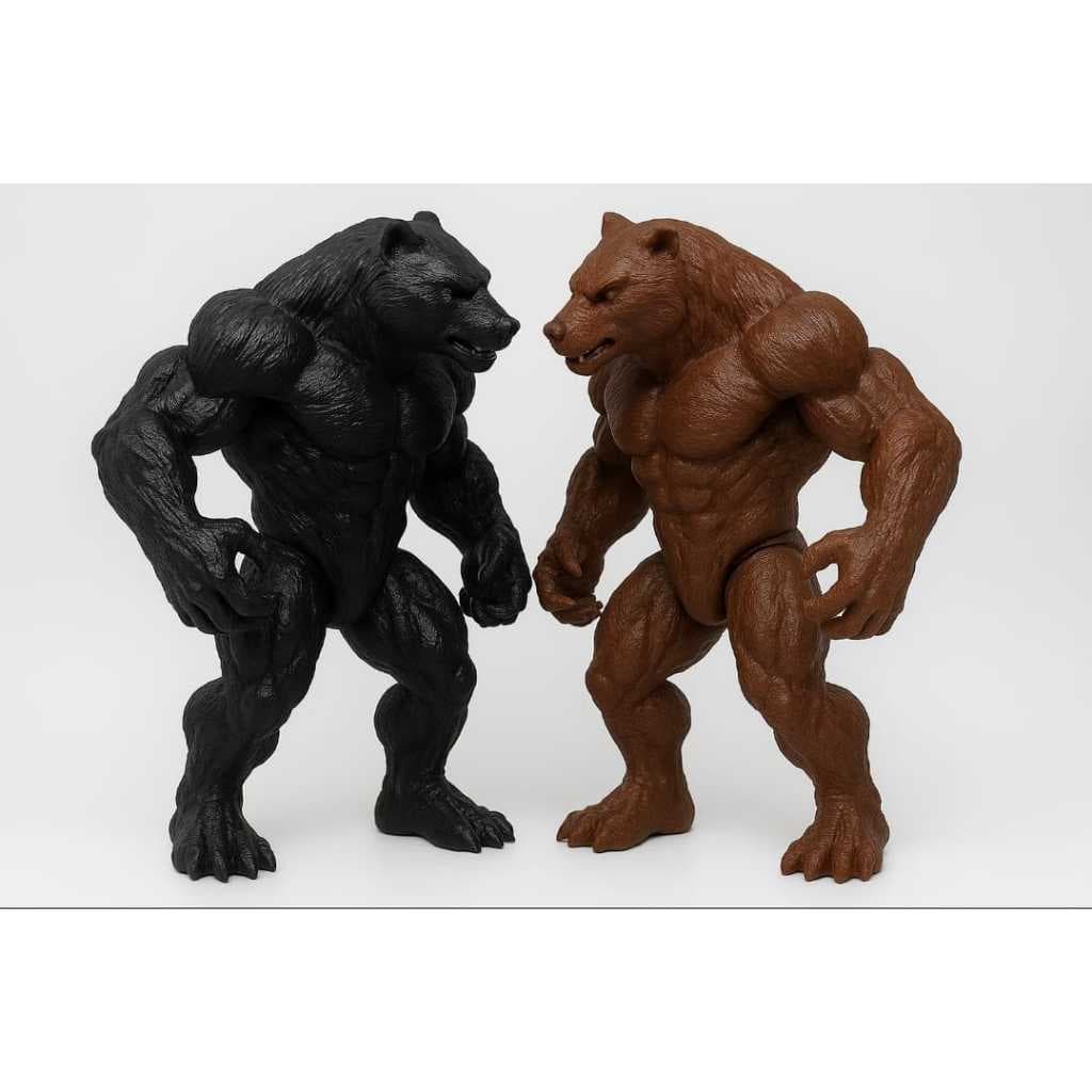 Boneco Articulado Monstro Da Noite Action Figure Robô Colecionável Geek
