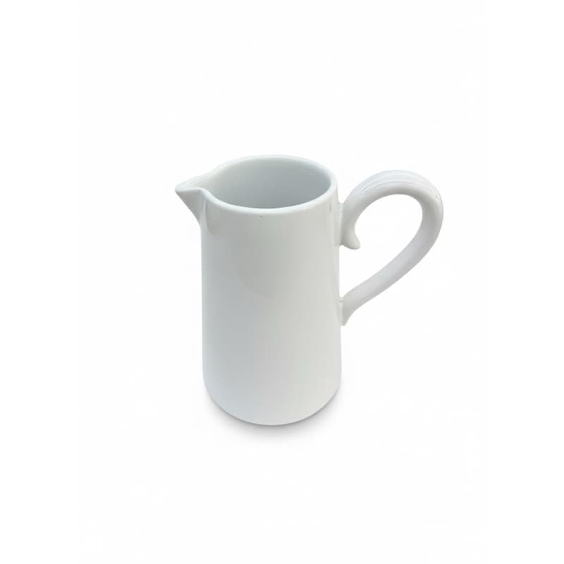 Jarra de Cerâmica Branca Lisa 1,5 Litros Para Sucos, Cafe, Sobremesas, Leiteira