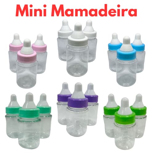 Mini mamadeira 55 ml para personalizar- kit  festa lembrancinha 10/20/30/40 e 50 unidades.