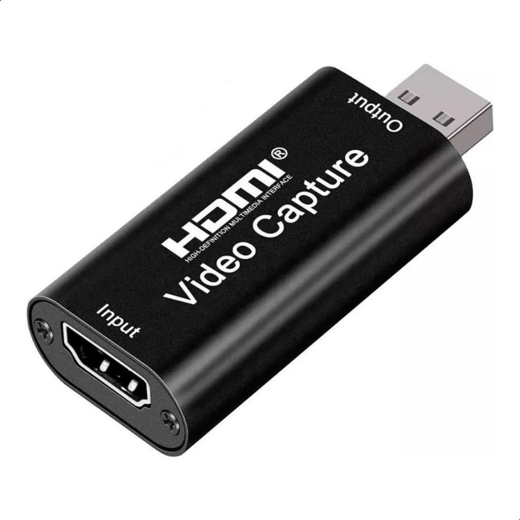Placa De Captura Hdmi 4K Full Hd Live Gravação Plug Play Gamer