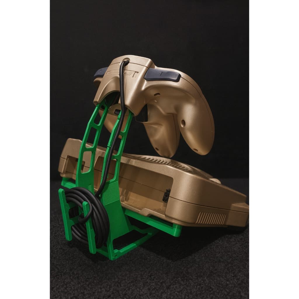 Suporte de exibição Nintendo N64, Expositor Retro, Suporte Invisível 64