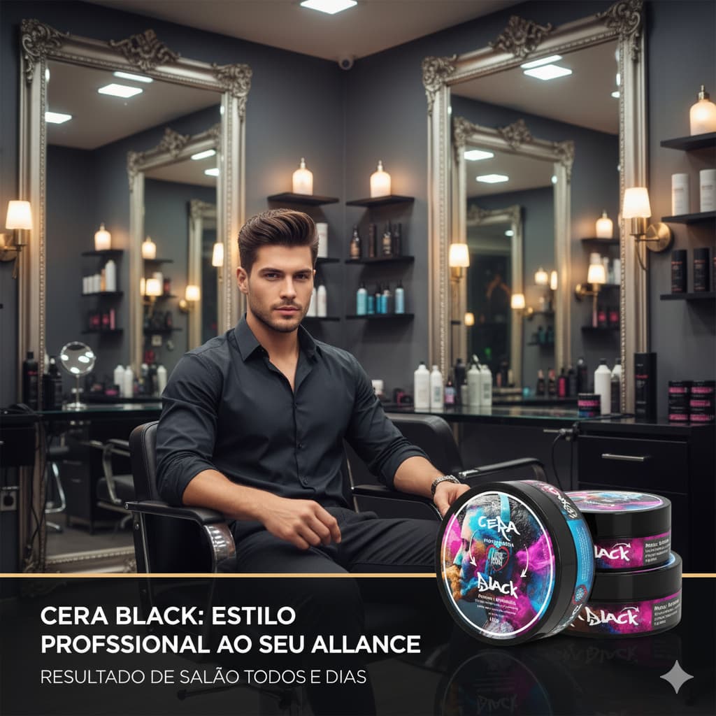 Cera Modeladora E Estilizadora Capilar Love Funk Black 150g