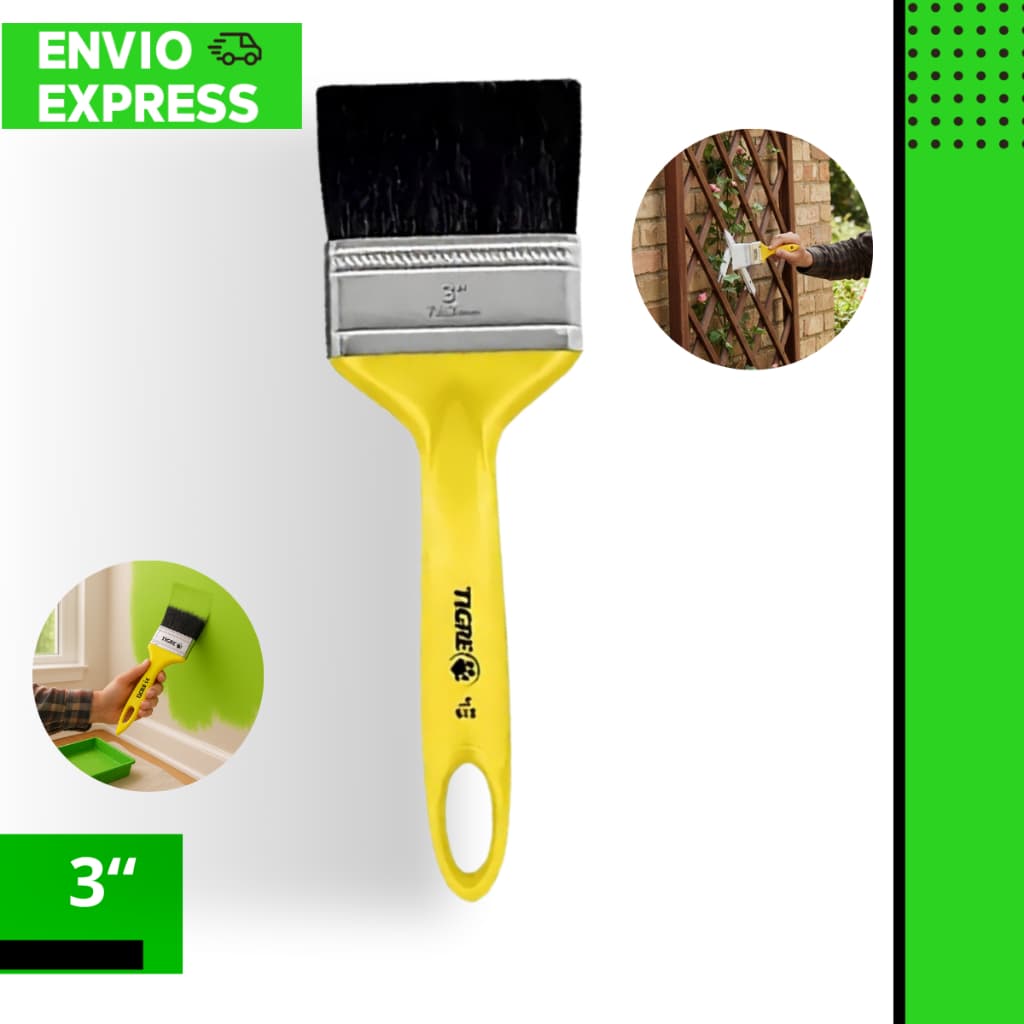 Trincha Pincel Sintetico Tigre 519 Diversos Tamanhos