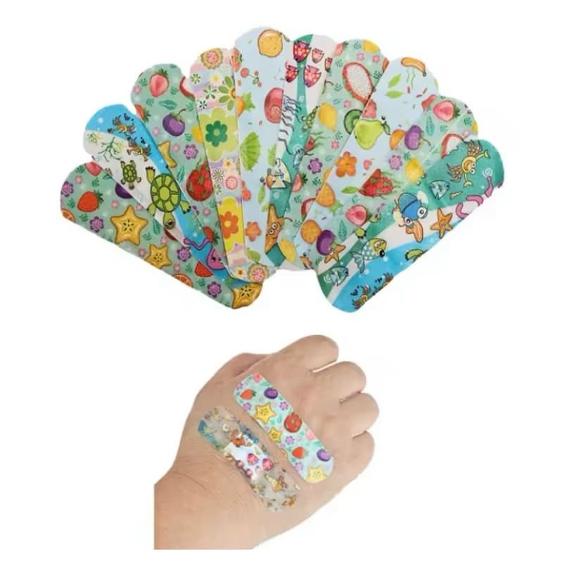 10/20/30PCS Caixa Curativo Band Aid Infantil Desenhos Animados  Animal Kit Emergência