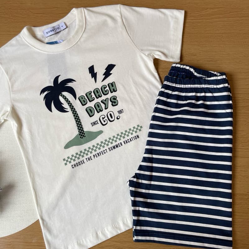 Conjunto Infantil Menino Divertto Tamanho 4 e 6 | Conjunto Verão Infantil Masculino