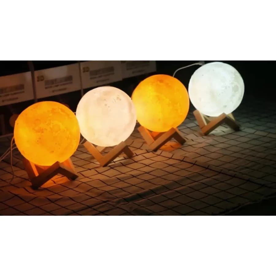 Lua Cheia Umidificador Luminária Abajur Lua 3d Premium 110V/220V