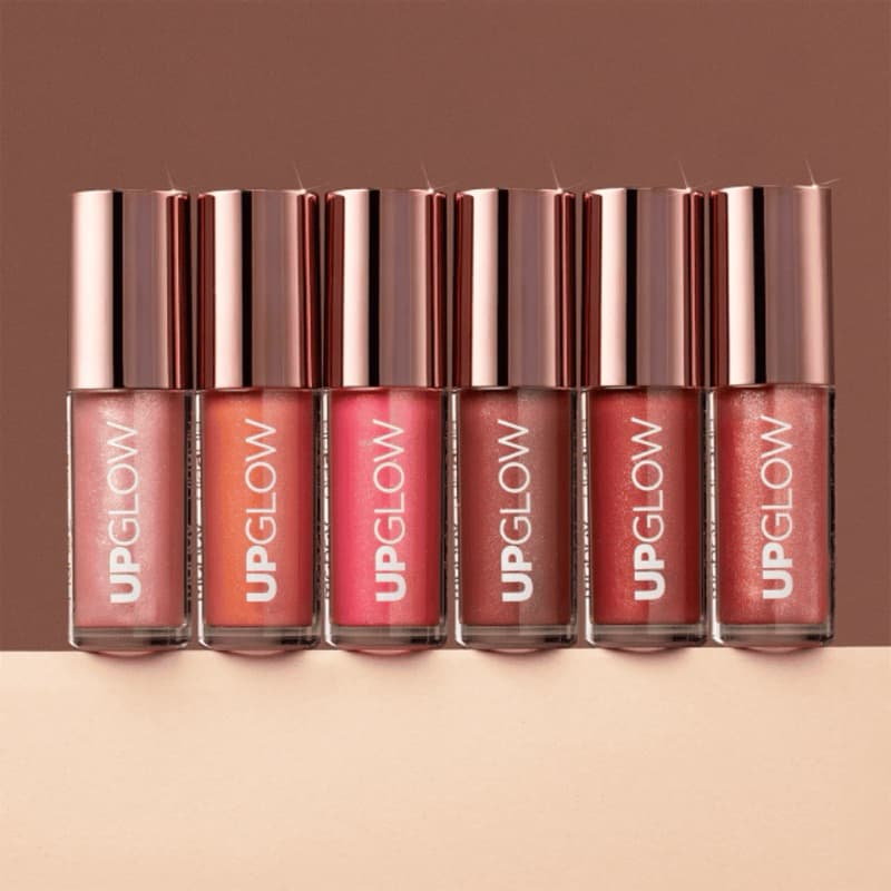 Gloss Labial Coleção Dia a DIa Up Glow Lançamento Todas as Cores Mahav