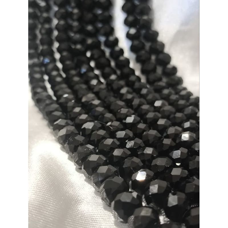Fio de Cristal Fios Vidro 8mm ou 6mm Facetados - 60 contas por fio. Miçangas Vermelho,Preto,Amarelo