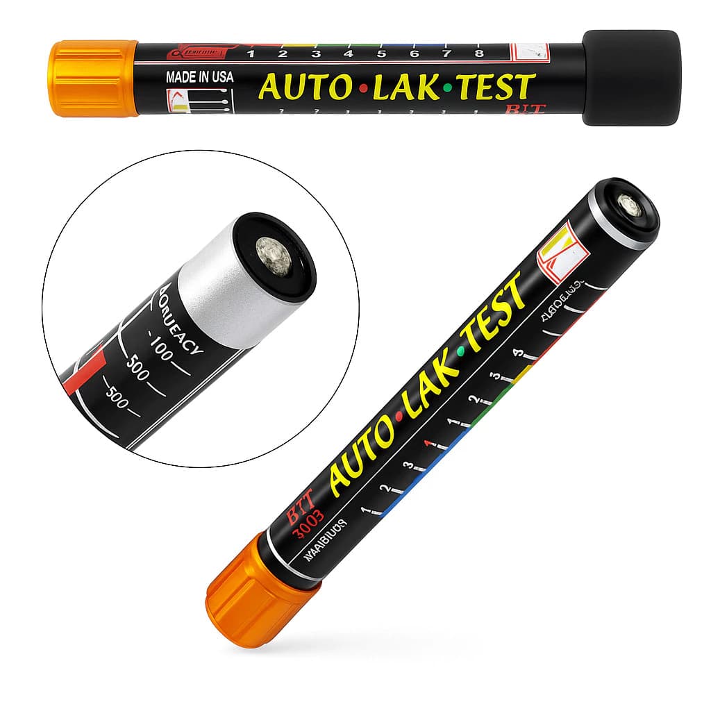 Caneta Teste Pintura Automotiva Carro Espessura Massa Lata