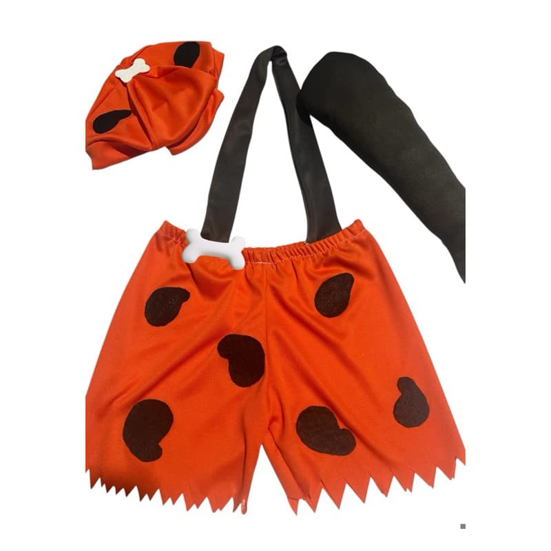Fantasia bambam Flintstones roupa do Bambam e Pedrita