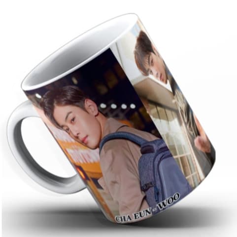 Oppa Cha-Eun-Woo - Caneca Personalizada para Dorameiras