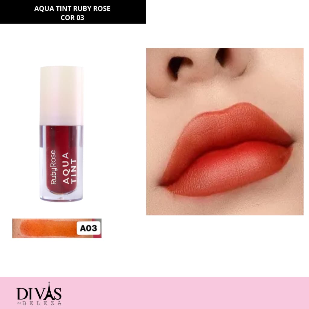 Lip Tint Ruby Rose Aqua Tint Cor 03