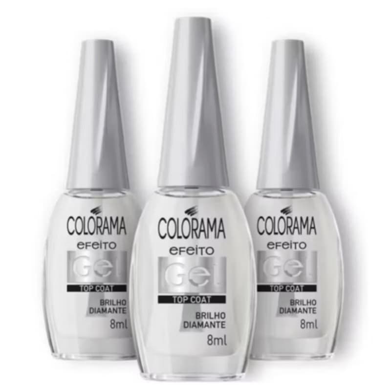 Esmalte Top Coat Colorama 9ml