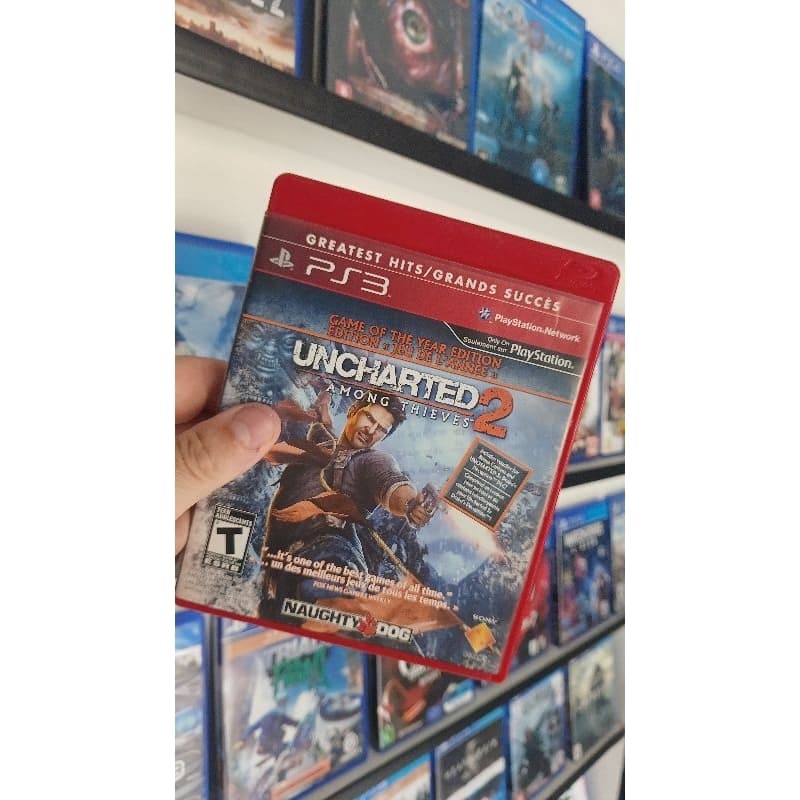 JOGO: Uncharted 2 ps3 midia fisica