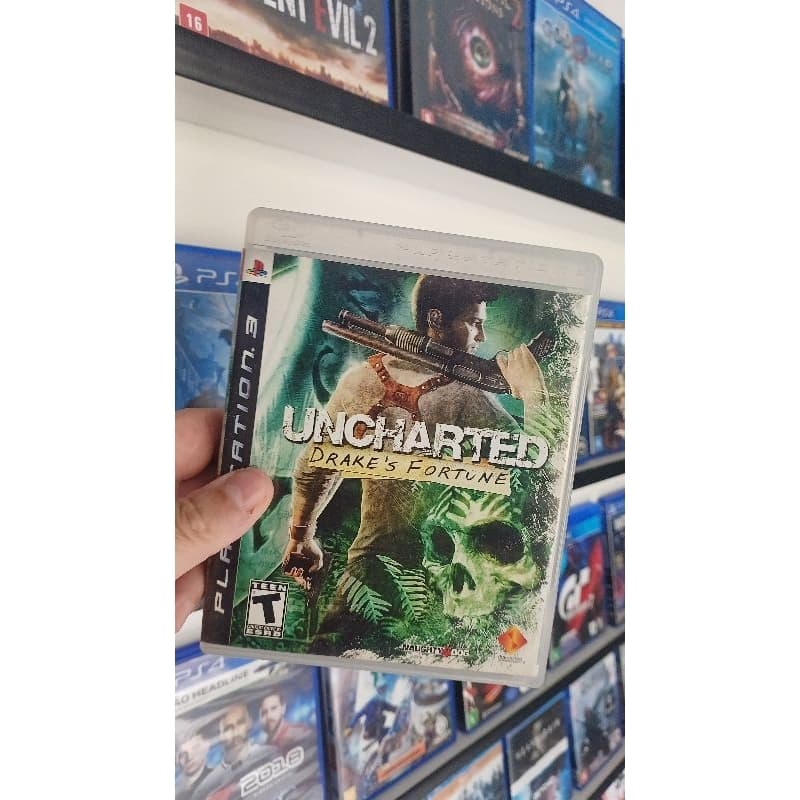 JOGO: Uncharted ps3 midia fisica