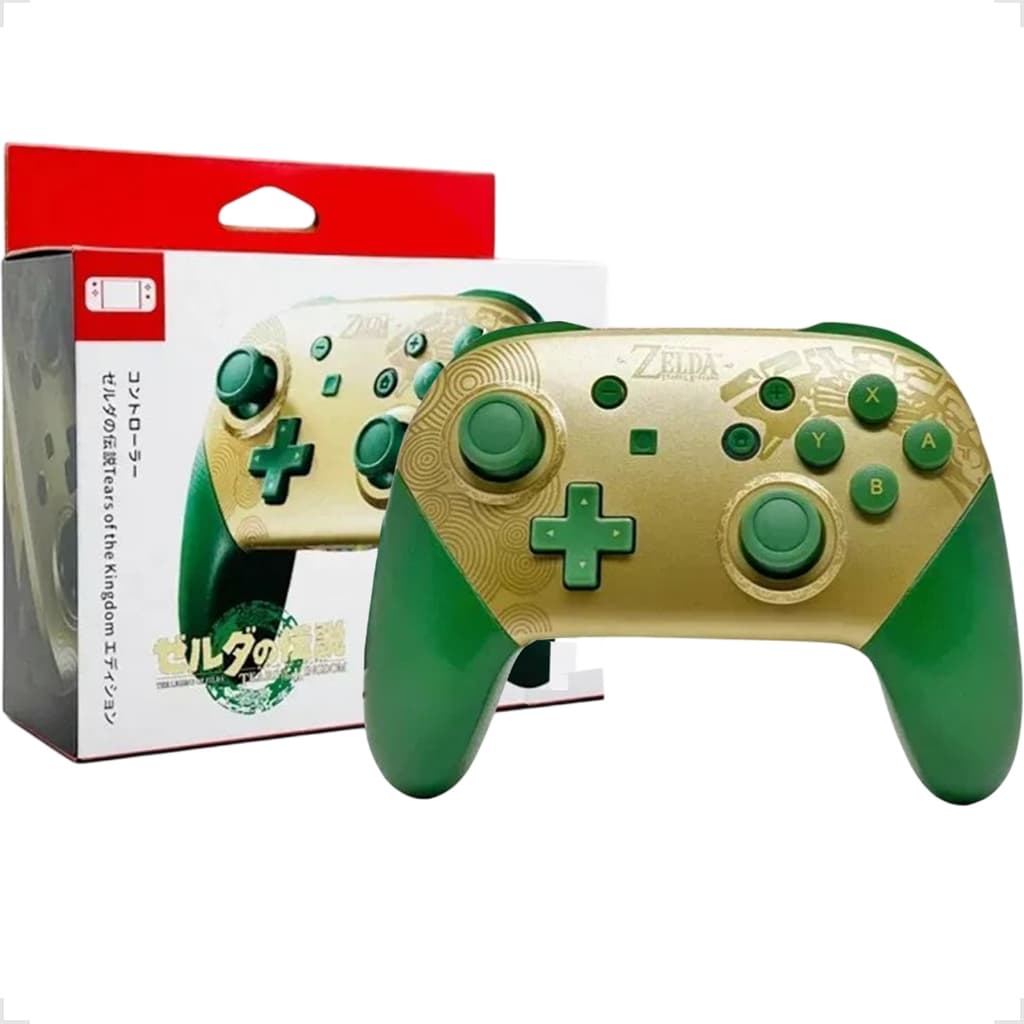 Controle Joystick Gamepad Pro Sem Fio Bluetooth Para Switch/Oled/LITE/Switch 2 Celular PC - ZEL