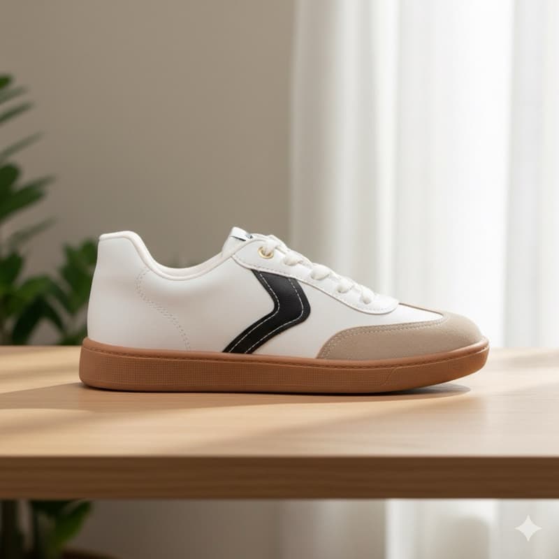 Tênis Feminino Casual Beira Rio Original Leve Confortável  Dia-a-Dia Branco Moderno Estilo Samba Lançamento Tendência 26